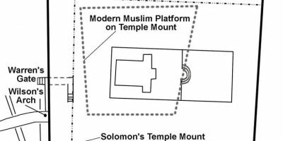 Карта храма Ирода